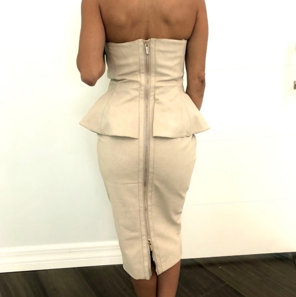 House of cb vegan leather dress - Picture 2 of 4